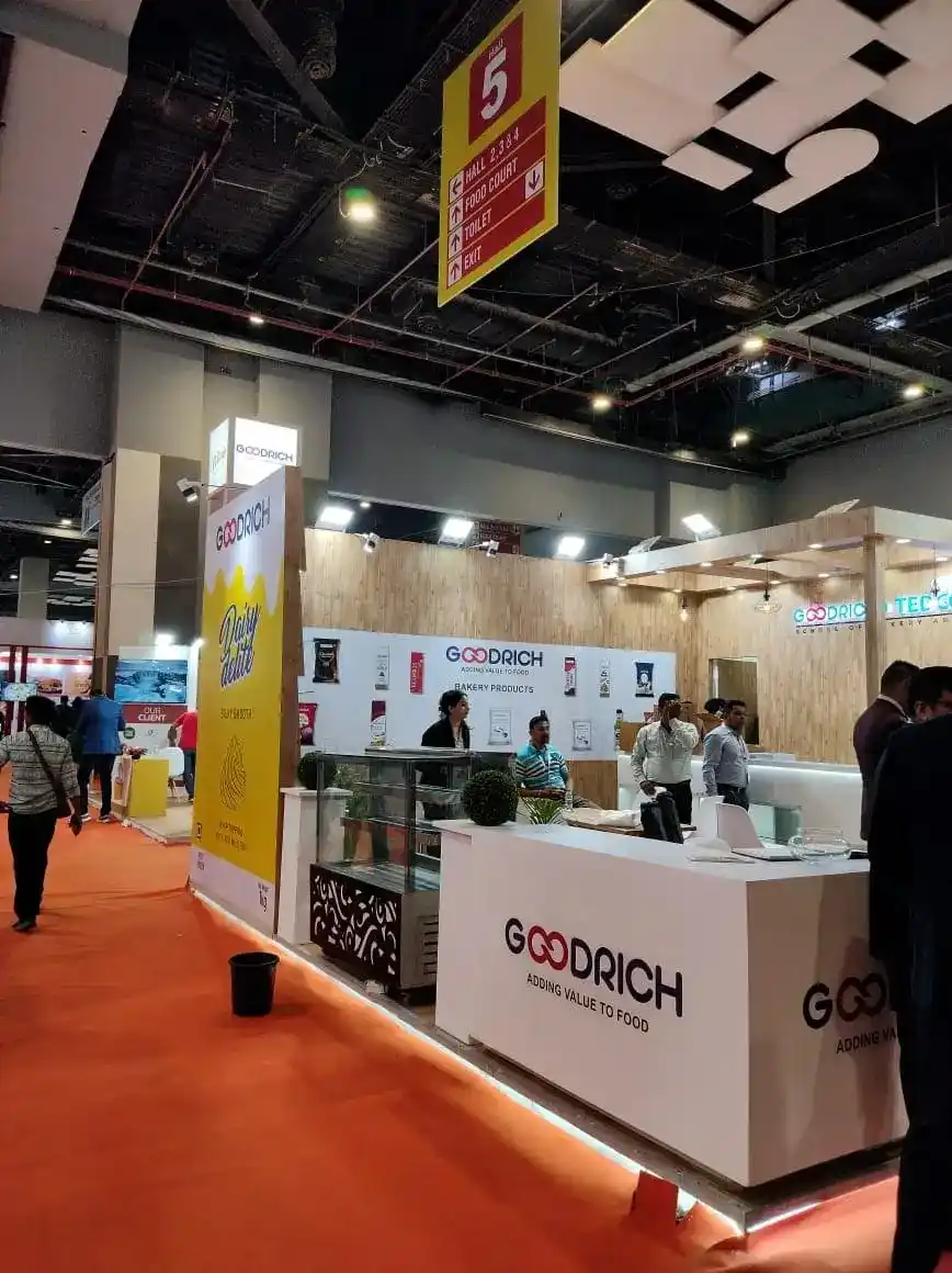 Goodrich exhibition Aahar India: A vibrant display of Indian culinary delights, featuring diverse cuisines and traditional food preparations.